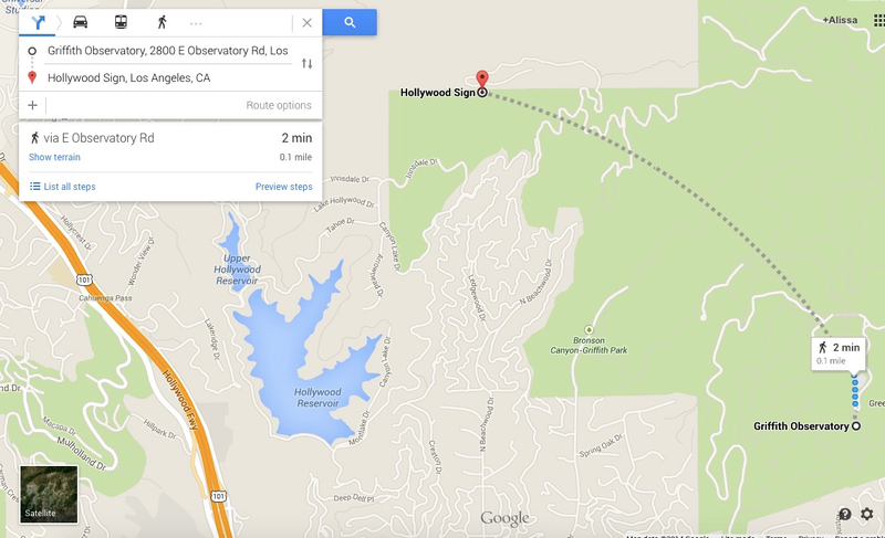 Illustration for article titled Why People Keep Trying to Erase the Hollywood Sign From Google Maps